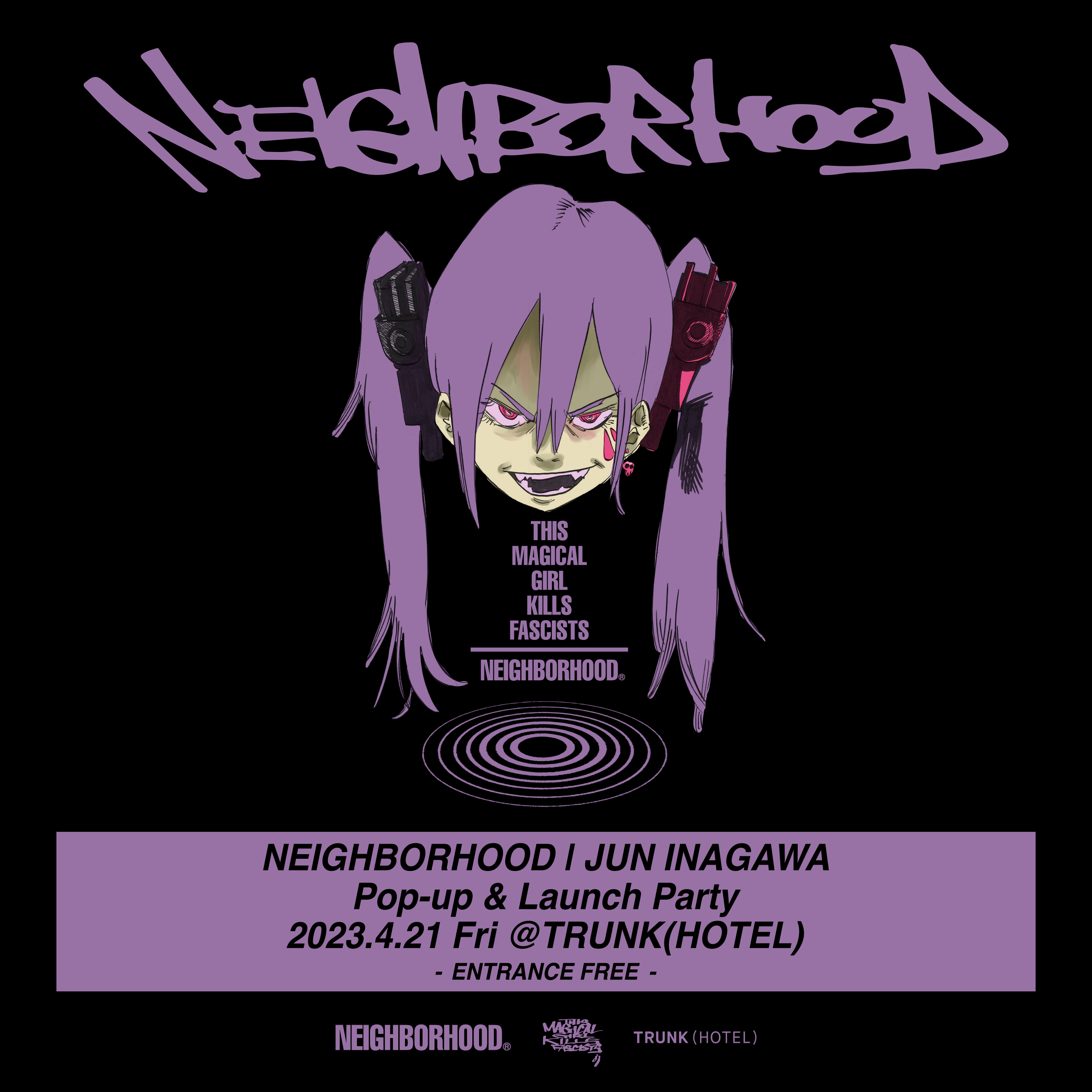 NEIGHBORHOOD × JUN INAGAWA Pop-up & Launch Party